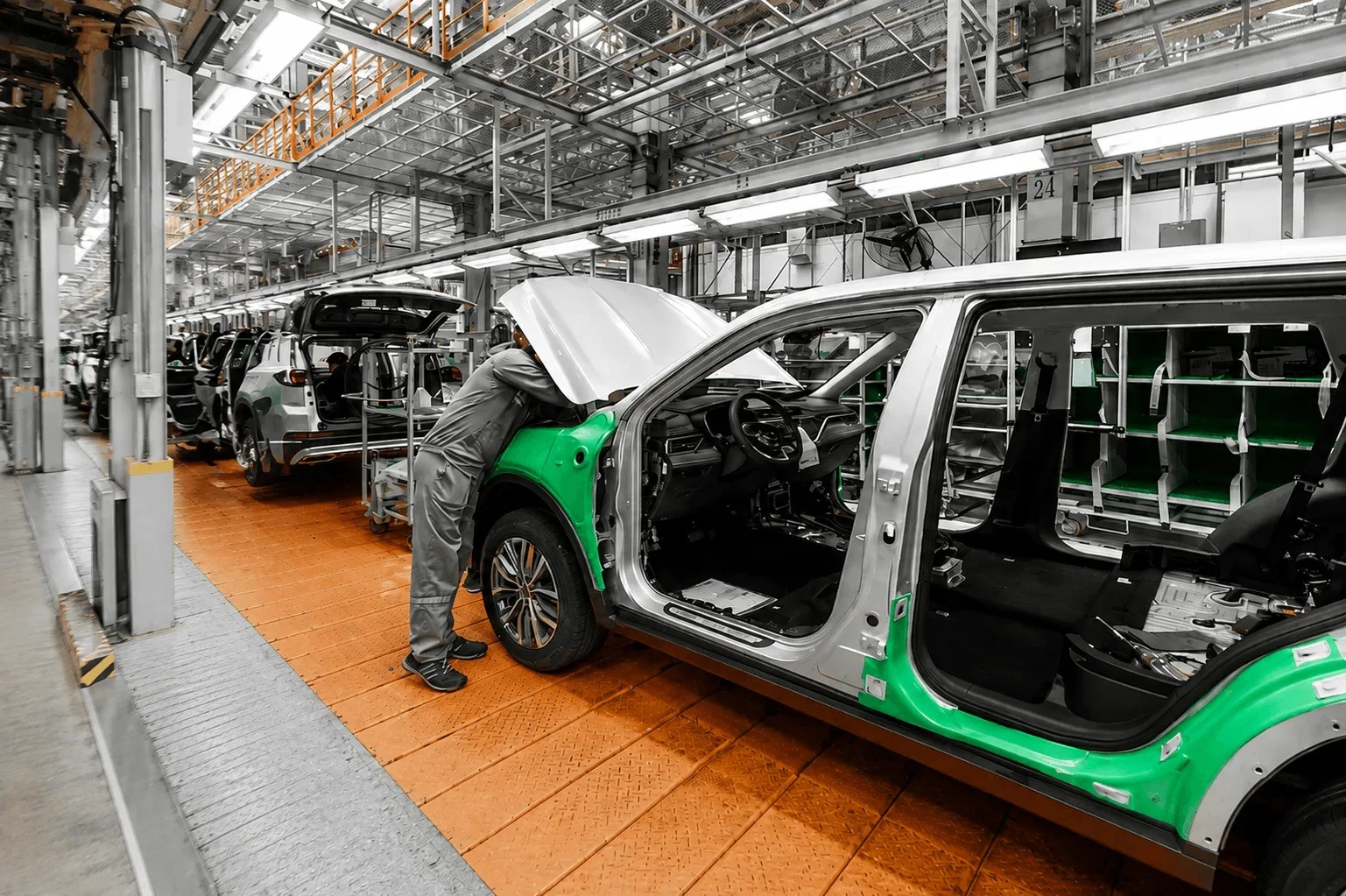 Production Line Monitoring Software by Invisible AI